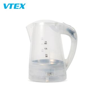 Electric Kettle Heating Plate Transparent Electric Kettle Weight 1kg Origin China Trademark Non Kettle Volume 1L Material - Shenzhen Vitek Electronics Co., Ltd. - China