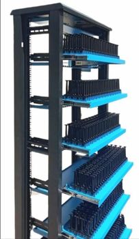 Ipad Storage 42U Rack (Cold Rolled Steel) Castor Brake No Brake Earth Cable For Panels Front And Rear Lock Lock Side Panel Lock Cam - Infinity IT Solution - India