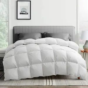 Pinch Pleat Down Comforters All Season Medium Warmth Duvet Insert for Bedding - Hangzhou Yiying Trade Co., Ltd. - China