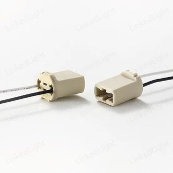Ceramic Base Socket 150mm Lead for LED G9 Light Bulbs Origin China Model NO. G9.1022 HS Code 8536610000 Specification - Zhongshan Linkedlight Lighting Technology CO.,LTD - China