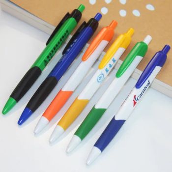 School Student Pen with Refill Plastic Ball Pen OEM Yes Size Standard Logo Customized Trademark TAIHUA Eco-Friendly Yes HS Code - Taihua Hardware Plastic MFG., Co., Ltd. - China