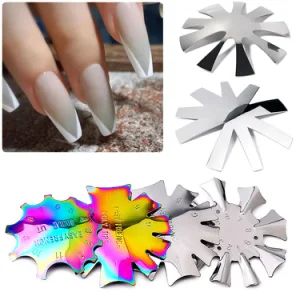 Plastic Steel Plate Model Crystal Nail Making Stainless Steel Template High Quality Nail Plate Tool Printing Nail Polish Transfer Template - Guangzhou Skyrann Electronic Tech Co., Ltd. - China