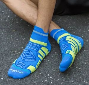 Custom Logo Terry Athletic Gym Socks Squat Deadlift Socks Lifting Powerlifting Fitness Compression Stockings - Haining Mianshang Knitting Co., Ltd. - China