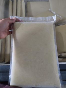 Puree Durian, Durian Pulp, Durian Flesh Ph 7.0+ Brix 30+ Grade A & B Texture Thick Fiber Purity 100% Durian Meat Storage Temperature -40° - PT. BERKAH DURIAN INDONESIA - Indonesia