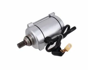 CG200 Motorcycle Starter Motor PM HighEff 1Y MOQ100 Infz MOQ 100 Model Cg200 HS Code 8714 Origin China Trademark Infz Model NO. CG200 - Guangzhou Wei Xin Import and Export Co., Ltd - China