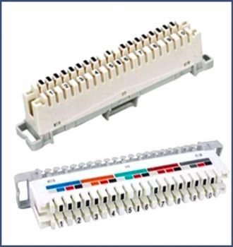 Disconnection Module Application Main Distribution Frames Connection Type Insulation Displacement Contacts Disconnection Mechanism Two-piece Contact With Normally Closed - Asahi Infotech Private Limited - India