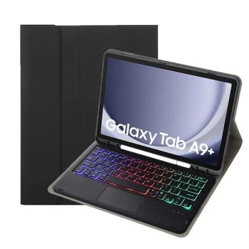 Fashion Candy Color Keyboard Case for Samsung Galaxy Tab A9 Plus 11 Inch X210 X215 with Touch Backlit Keyboard - Guangzhou Ningbing Electronic Technology Co., Ltd. - China