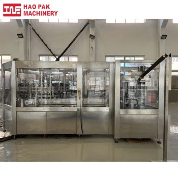 Rotary Type Automatic Canning Line Aluminum Can Beverage Filler Machinery Beer Carbonated Soft Drink CSD Filling Machine Bottling Line - Zhangjiagang Hao Pak Machinery Co., Ltd. - China