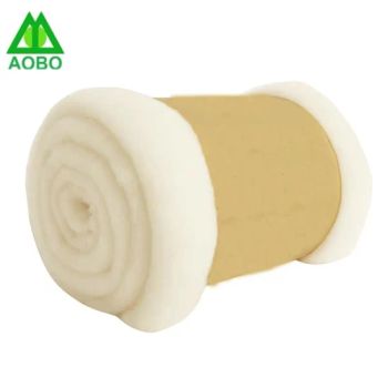 Cotton Wadding Manufacturers Quilt for Home Textile Origin China Trademark AOBO HS Code 56012900 Length 50 M/Roll Usage Home - Shandong Aobo Environmental Protection Technology Co., Ltd. - China