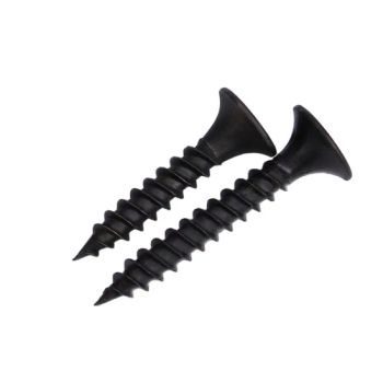 Factory Price Trumpet Head Double Threaded Drywall Screws Phosphate Black - Handan Haoqiang Fasteners Manufacturing Co., Ltd. - China