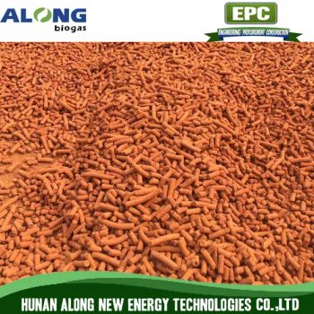 H2s Removal Biogas Desulfurization Iron Oxide Pellet - Hunan Along New Energy Technologies Co., Ltd. - China