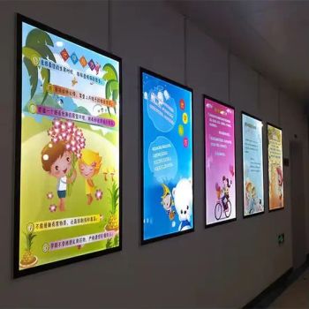 Custom Advertising LED Slim Light Box Sign Frame Billboard Illuminated Lightbox Menu Movie Poster Ultra Thin Light Box Display - Lu'an Woma Import and Export Co., Ltd. - China