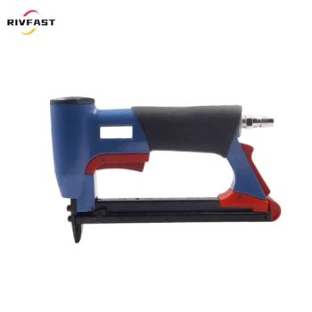 Industrial Grade Pneumatic Mattress Stapler Air Stapler Gun Nailers for Furniture Decoration Aluminium Material - Rivfast Machinery(Shanghai) Co., Ltd - China