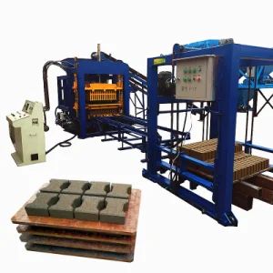 Qt6-15 Automatic Cement Brick Block Making Machine Price Nepal Cement Block Making Machine - Linyi Aiwei Machinery Manufacturing Co., Ltd. - China