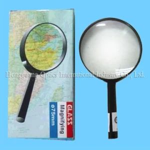 Low Price Large Magnifying Glass Portable Handheld Reading Magnifie - Ningbo Hongbo Optical Instrument Co., Ltd. - China