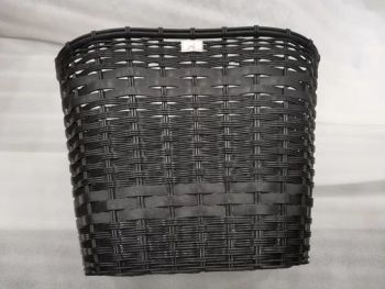 Wicker Imitate Unbranded Hand-Made Plastic Bicycle Baskets for Sale - Guangzong Shuanglong Bicycle Industry Co., Ltd. - China