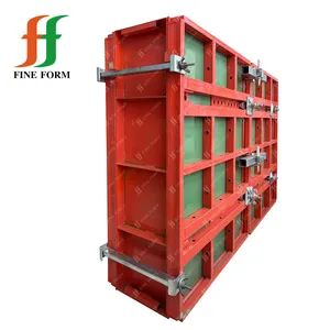 Reusable Shuttering Adjustable Metal Steel Frame Plywood Concrete Mould Wall Formwork for Slab and Column Construction - Beijing Fineform Group - China