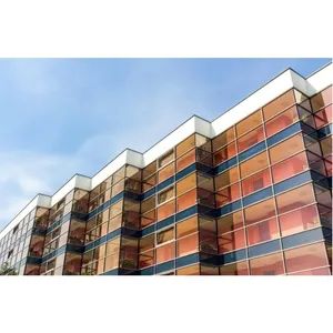 Premium Aluminum Glass Curtain Wall with Insulated Units HS Code 761090 Color Customized Thickness 1mm~3mm Usage Exterior - Cas Facade Co., Ltd - China