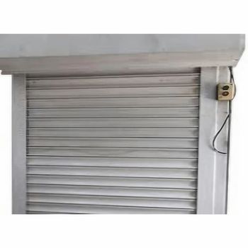 Automatic Rolling Shutters Sturdiness Sturdiness Appearance Attractive Shutter Type Aluminium Control Components Remote Surface Treatment - Daimond Rolling Shutters - India