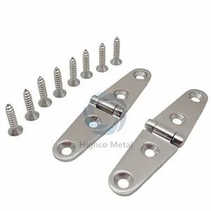 Stainless Steel Door & Window Hinges Marine Hinges Condition New Thickness 3mm Size 97X23.8mm HS Code 73089000 Model NO. - Dongying Highco Metal Manufacturing Co., Ltd. - China