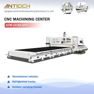 Chinese Manufacturers Sell 12kw Air-Cooling Auto Tool Change Spindle CNC Machining Center Machine Router for Refrigerated Trucks - Qingdao Antioch Woodworking Machinery Co., Ltd. - China