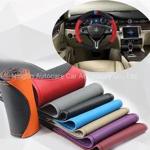 Genuine Leather Sewing Car Steering Wheel Cover High Quality Genuine Leather Sewing Car Steering Wheel Cover - Ningbo Autocare Car Accessory Co., Ltd. - China