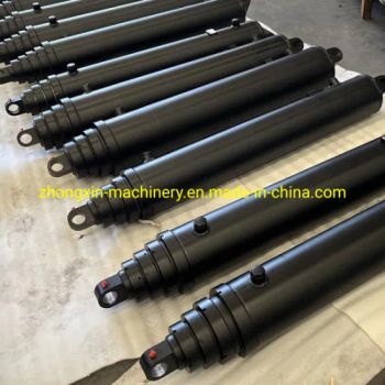 Pin to Pin Mounting Telescopic Hydraulic Cylinder for Dump Truck - Linyi Zhongxin Machinery Parts Co., Ltd. - China