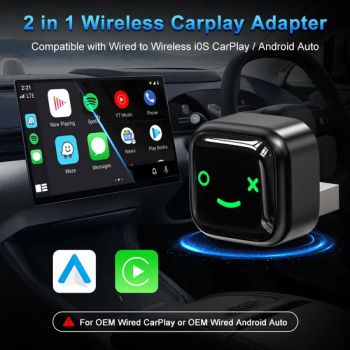 2 in 1 Wireless Carplay Android Auto USB Mini Wireless Carplay Adapter - Shenzhen GooMac Technology Co., Ltd. - China