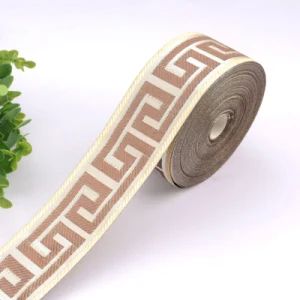 Heavy Duty Cotton Webbing 2 Inch 38mm 50mm Ribbon Polyester Cotton Webbing Acrylic Jacquard Webbing - Phoenix Flame Holdings Limited - China