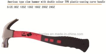 Hammer Good Quality Claw Hammer with Curve TPR Handle - Tangshan Las Import & Export Co., Ltd. - China