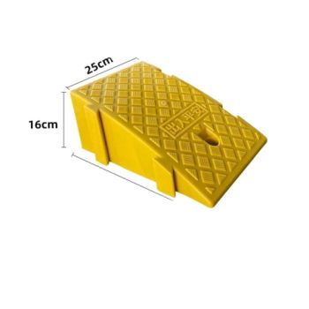 Durable Interlocking Portable Plastic Buckle Road Curb Ramps for Cars Wheelchairs Plastic Curb Ramp - Henan Chiwai International Trade Co., Ltd. - China