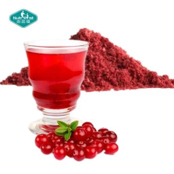 Cranberry Flour Frozen-Dried Cranberry Fruit Water Soluble Extract Powder - Nutrifirst Biotech Inc. - China