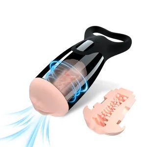 Telescopic Thrusting Male Masturbator Stroker – Automatic Suction Cup Sex Toy for Men with Realistic Tight Tunnel - Dongguan Imoon Technology Co., Ltd. - China