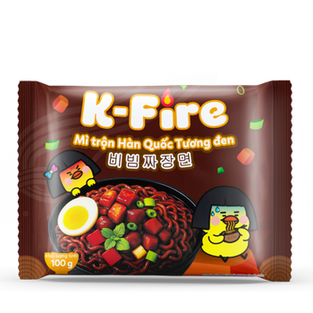 Uni-president K-Fire Korean Mixed Noodles with Black Bean Sauce - Tribeco Co., Ltd - Vietnam