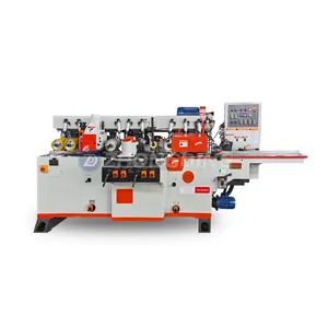 High Precision Automatic Four Sided Thickness Planer for Solid Wood with Helical Cutter - Qingdao Zhongding Machinery Co., Ltd. - China