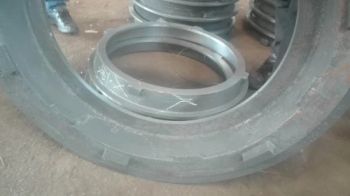 ductile/nodular/spheroidal graphite iron botto ring pallets for pipe mould machine - Shijiazhuang Casiting Trading Co., Ltd. - China