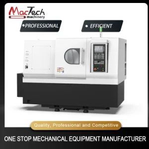 Tt5050 High Rigidity Precision Metal 2 Axis Turning Slant Bed CNC Lathe with Turret Tool - Ningbo MacTech Machinery Co.,Ltd - China