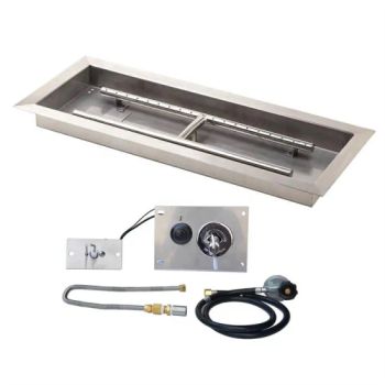 48" X 14" Stainless Steel Rectangular Drop-in Fire Pit Pan - HENAN JINBAILAI INDUSTRIAL CO., LTD. - China