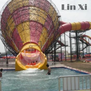 Customized Outdoor Adult Water Park Fiberglass Large Speaker Slide for Children's Amusement Park Sports Equipment 15s - Wenzhou Linxi Amusement Equipment Co., Ltd. - China