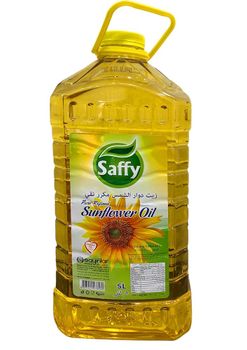 Saffy Sunflower Oil 5 Liter – product photo, Edible Oil Products products found from trusted suppliers, wholesalers, manufacturers & exporters Listing