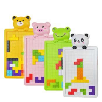 Baby Release Stress 2 in 1 Animal Magic Puzzle Russia Building Blocks Cube Toy Push Fidget Toy Set Sliding Puzzle - Shantou Tombo Toys Co., Ltd. - China