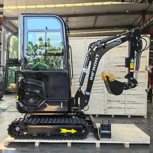 Free Shipping Kubota Engine Mini Excavators 2 Ton Crawler Compact Small Digger EPA Engine Mini Excavator Machine for Home - Shandong Infront Machinery Co., Ltd - China