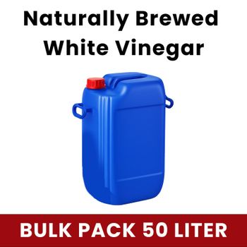 White Vinegar 50L (Dr.Patkar's) Acidity 5% Form Liquid Type Liquid Content Vinegar Size 50 Liter Beral Shelf Life 24 Months - Natures Shopy - India
