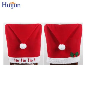 Custom Hot Selling Christmas Chair Back Cover Decoration Christmas Dining Table Chair Cover Household Decoration Furniture - Shantou Chenghai Huijun Crafts & Gifts Co., Ltd. - China