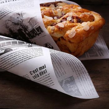 Wholesale PE Coated Food Grade Deli Packaging Custom Design and Size Grease Proof Sandwich Paper Hamburger Wrapping Paper - Richer Paper (Shenzhen) Co.,Ltd. - China
