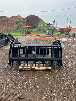 Skitdstree Attachment / 2026 Jenkins Iron & Steel 76″ Brush Grapple Skidsteer Attachment - senesie mfg llc - United States