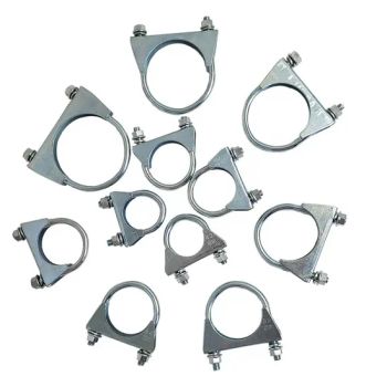 U-Bolt Muffler Clamp Stainless Steel Exhaust Pipe Clamp Condition New Brand Yueyang Origin Shangdong Standard Standard Trademark - Ningjin Bingchuan Muffler Co., Ltd - China