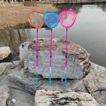 Telescopic Children's Small Fishing Net Outdoor Fishing Gear Accessories - Shandong Zhoutai Outdoor Products Co., Ltd. - China
