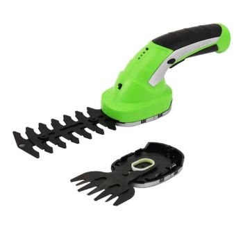 2 in 1 Cordless Grass Shear 7 2V 3 6V Mini Hedge Trimmer Handheld Grass Electric Bush Trimmer Lithium Ion Battery and Charger Long - ZHEJIANG SHALL TOOLS CO., LTD. - China