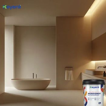 Keyenli Professional Morandi Colour Ready-Mixed Microcement Resin Liquid Coating Microcement Plant Building - Xiamen Keyenli New Materials Co., Ltd. - China